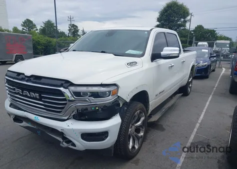 2020 Ram 1500 Laramie Longhorn 4X4 6'4 Box from USA, damaged, VIN 1C6SRFST8LN137579